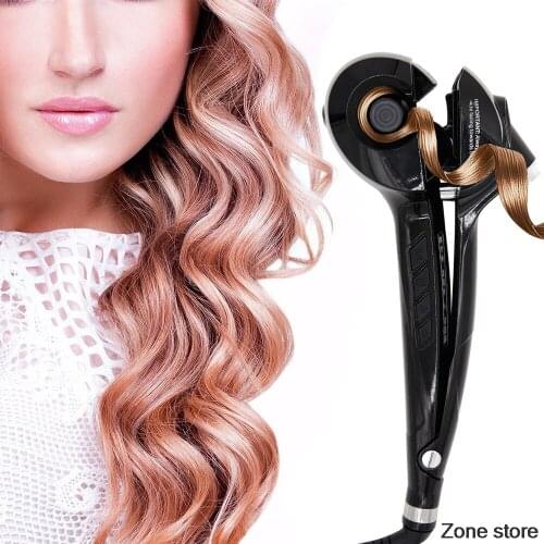 Steam Spray Spiral Automatic Hair Curler Professional Rotating Wand Curling Iron Hair Styling Tools Curlers Crimper Curl Styl1