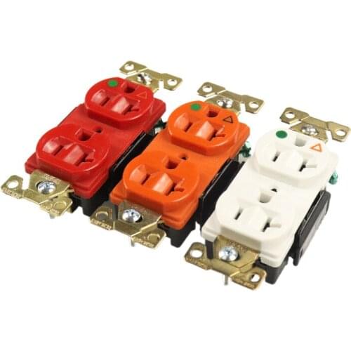 20 Amp 125 Volts Cooper American Standard Power Socket IG8300RD RN W American Standard Socket