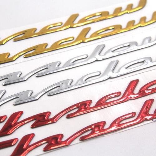 Shadow 125/400/750 Decal & sticker Golden Red silvery flexible glue decorate yes shadow Motorcycle Decals