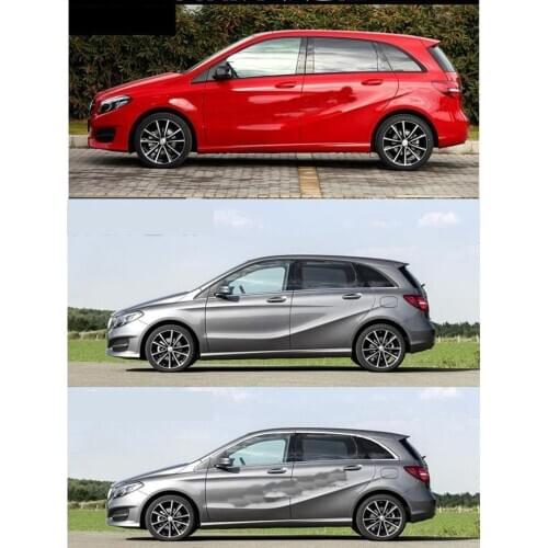 Stainless steel Exterior Window Sill Lid Trims for mercedes benz B180 B200 B220 B250 W246 2012 2013 2014 -2017 2018 Car Styling