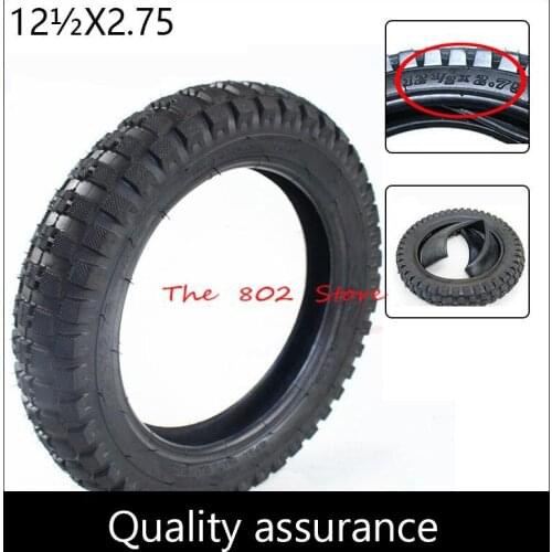 12 1/2x2.75 12 inch outer Tyre and Inner Tube with bend valve For 49cc Motorcycle Mini Dirt Bike Tire MX350 MX400 Scooter