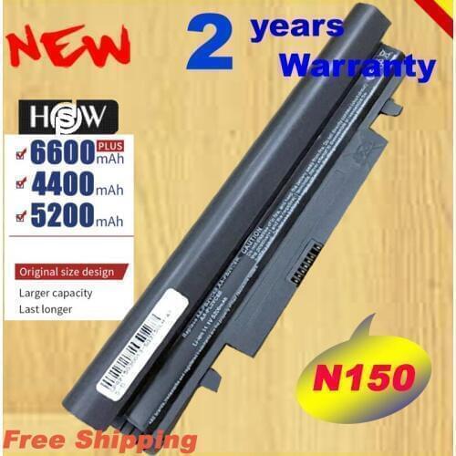 HSW Special Battery For samsung N150 N145 NP-N150 N148 N143 N250 N260 PB2VC6B AA-PB2VC6W AA-PB3VC3B AA-PB3VC6B AA-P fast shpping