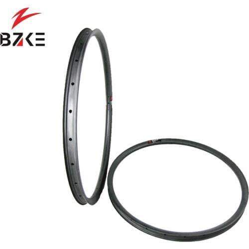 BZKE carbon rim for mtb bike 29er carbon mtb rims 35mm width carbon ring for AM XC mtb bicycle rim for all mountain tubeless