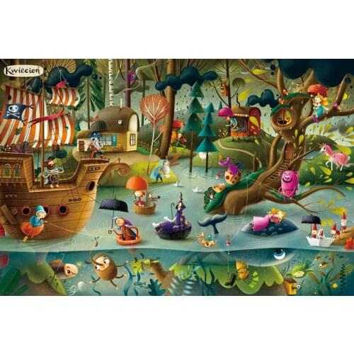 Whale The wooden puzzle 1000 pieces ersion jigsaw puzzle white card adult childrens educational toys