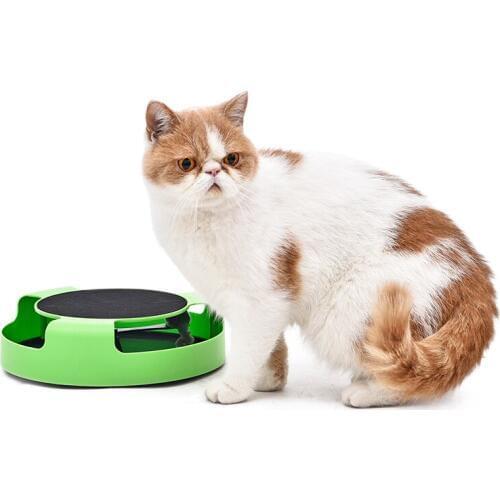 Hot Sale!new pet cat funny toys of kitten trainning catch mouse Non-slip toys Dog Cat Favotit Green\Red colours freeshipping