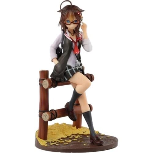 Kantai Collection GK Shigure Model Game Characters Animation Hand-made Toys 21CM PVC Sxey Girl Desktop Decoration Gift Figma