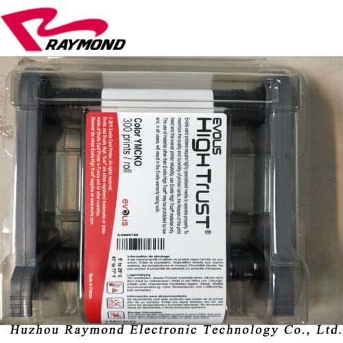 Evolis printer ribbon R5F008S140 YMCKO Color Ribbon for Primacy and zenius id card printer