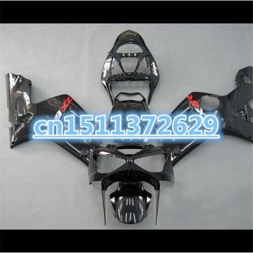Motorcycle Fairing kit for KAWASAKI Ninja ZX6R 03 04 ZX 6R 636 2003 2004 ZX-6R Gloss black ABS Fairings set