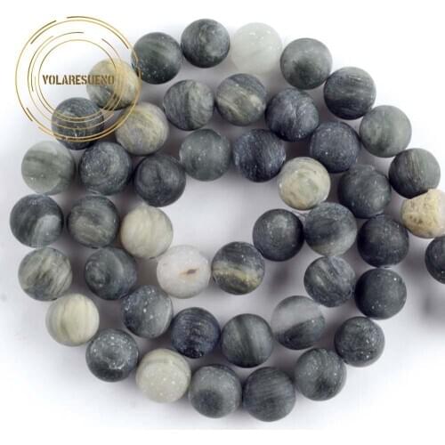 Natural Dull Polish Planet Stone Beads Round Loose Spacer Beads For Jewelry Making Needlework Diy Bracelet Necklace 4/6/8/10mm