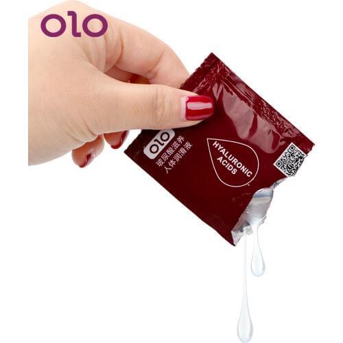 OLO Erotic Sex Toys for Women Men Sex Products Sex Lubricant 7mL Smooth Enhance Pleasure Water-based 3 Pieces Anal Vagina Oil
