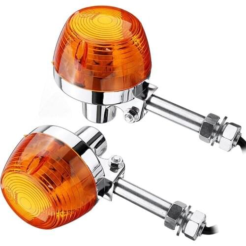 Metal Turn Signal Light For Honda C70 CT70 CT90 XL100 CB350 Amber Super Bright Indicator Practical