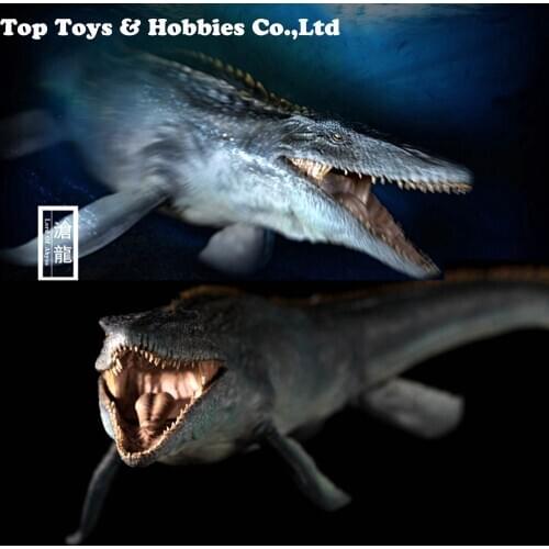 In stock 117125 Lord of Abyss Dinosaur Tylosaurus Mosasauridae Figure Statue Model Decoration Toy Decoration Collection