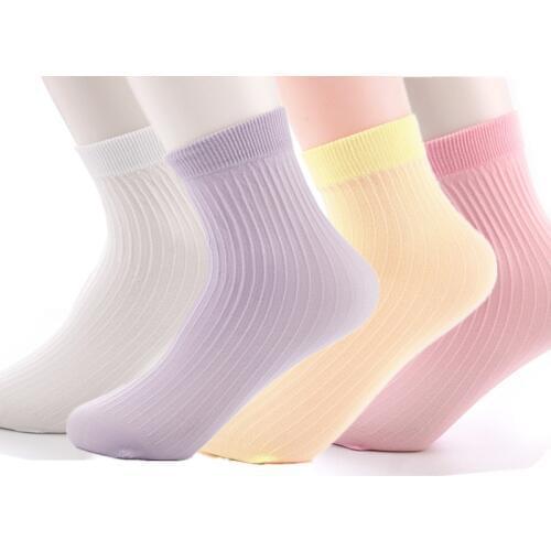 Spring White Kid Socks 10Pairs/Lot Baby Style Solid Thin Soft Children For Boys Girls Sport Students Socks