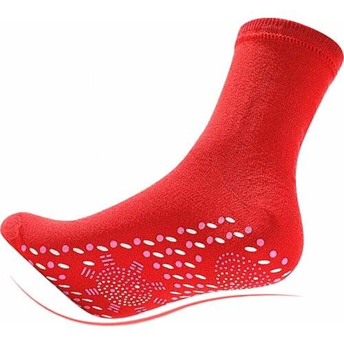 1@# Self-heating Magnetic SocksWomen Self Heated Socks Tour Magnetic Therapy Comfortable Winter Warm Massage Socks Pression