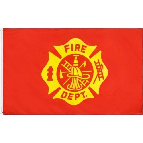 90x150 cm Fire Department Fire Dept Flag