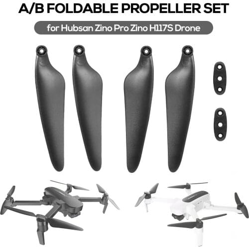 Hubsan H117S Zino Pro A/B Propeller Set Blade Foldable Propeller Props for Hubsan Zino Pro Zino H117S Drone RC Parts Accessories