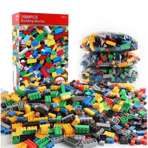1000 DIY creative building blocks in bulk set city classic creative building blocks to assemble childrens educational toys