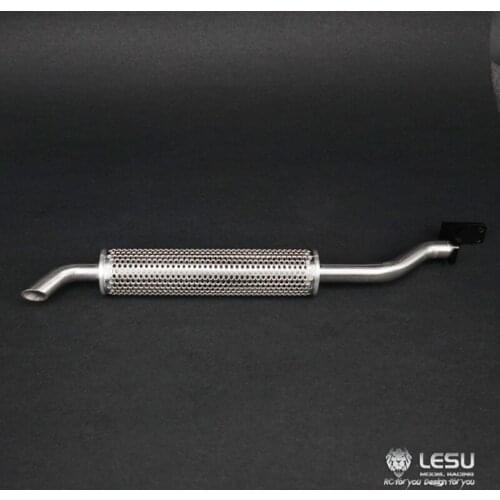 LESU Metal Smoke Exhaust Pipe Vent for RC 1/14 Tractor Truck Car DIY TMY TH02241-SMT3
