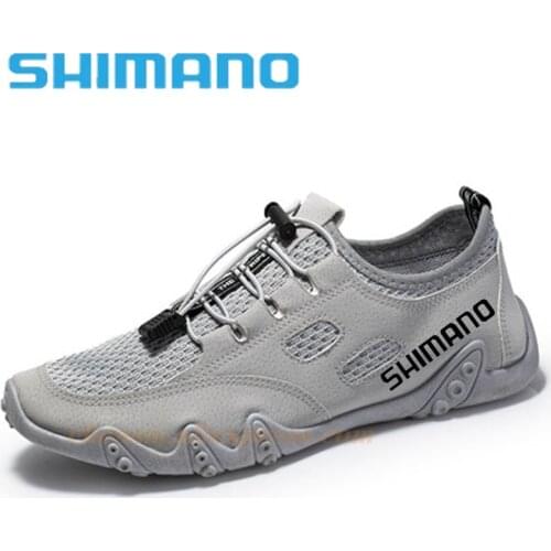 Shimano 2021 Fishing Shoes Men Summer Beach Breathable Wading Shoes Cycling Swimming Sports Shoes on Foot Non-slip Shoes