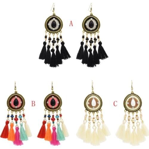 Этнические серьги Phenovo China At AliExpress