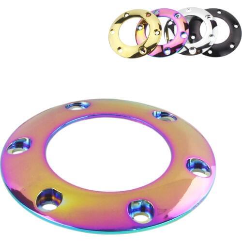 Steering Wheel Horn Button Cover Gold Black Silver Neo Chrome Steering Wheel Horn Button Cover TT100438