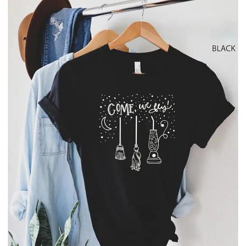 Come We Fly Shirt Halloween Shirt Sanderson Sisters Shirt Hocus Pocus Shirt Halloween Funny Tee Fall Clothing Come We Fly Tee