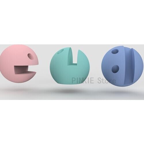 Silicone mold for card holder cement mobile phone bracket molds Smiley face creative design multi-function pen insert molds