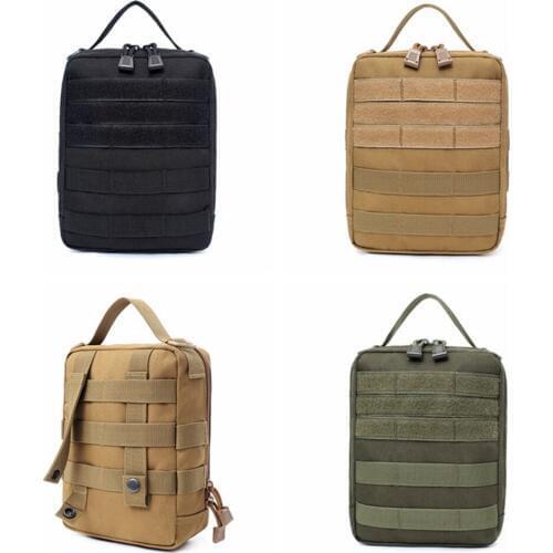 Molle Tactical EDC Pouch Handbag Military Dump Magazine Tools Bag Medical Bag for Outdoor Hunting Accessories