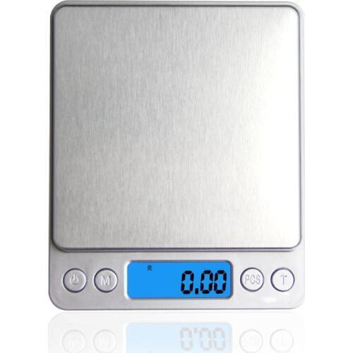 Stainless Steel High-precision Kitchen Scales Mini Jewelry Baking Electronic Scales Kitchen Tools Food Medicine Scales