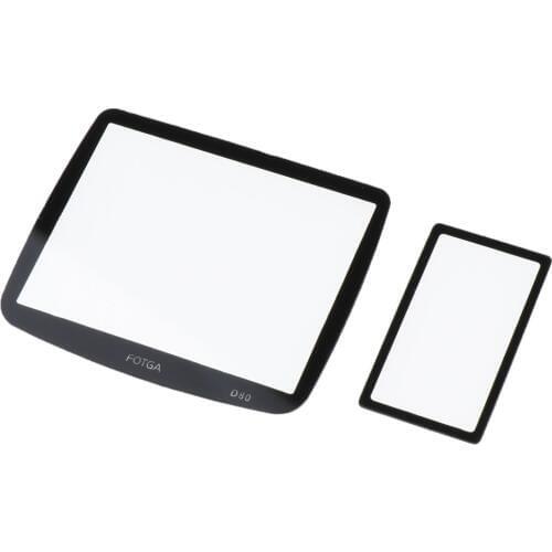 Tempered Glass Anti-Scratch LCD Screen Protector 95% High Transparent Rate Hard Film Cover For Nikon D80