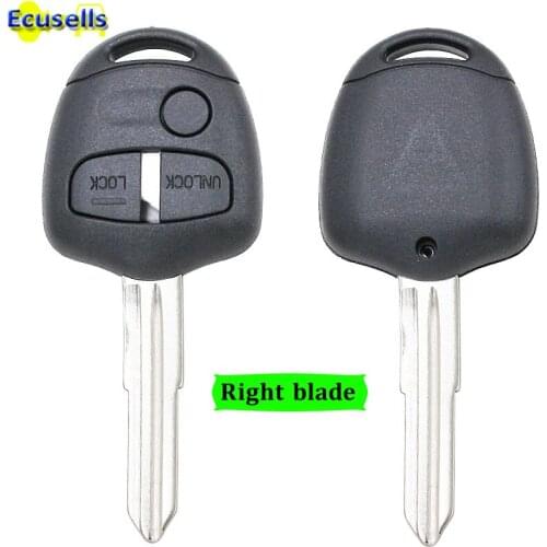 Replacement Housing Shell Remote Blank Key Case Fob 3 Button For MITSUBISHI ASX Grandis Lancer Outlander Left Blade MIT11