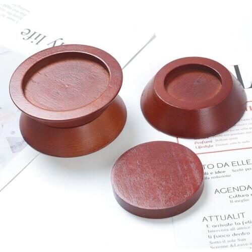 1/8pcs Bed Risers Chair Furniture Lift Blocks Solid Wood Furniture Feet Raiser Pad Decorations Home Improvement Tools