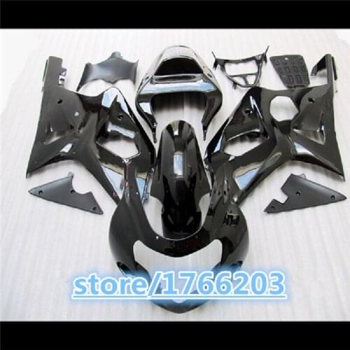 100% Fit black Fairing Kit For A GSX-R1000 GSXR1000 GSX R1000 GSXR 1000 K2 K1 00 01 02 2000 2001 2002 Fairing Ning
