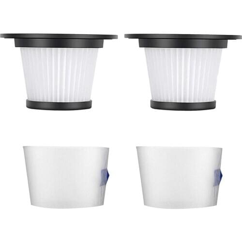 2 Packs Of HEPA Filter for MOOSOO K17 Cordless Vacuum, A17 Vacuum Cleaner, High-Density Hepa