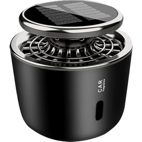 Car Solar Air Purifier Auto Aroma Diffuser Air Freshener Car Perfume for Cars Interior Decoration