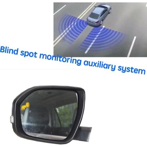 Car BSD BSM BSA Blind Area Spot Warning Drive Mirror Rear Radar Detection System For Changan CS75 2013~2020