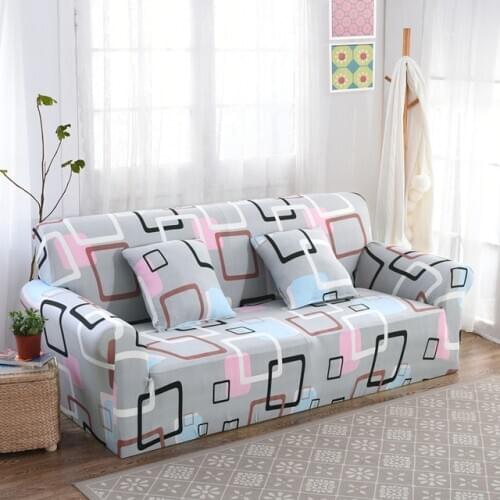 Spandex Slipcover Sofa Elastic Geometric Sofa Cover Universal Couch Cover Sofa Covers for Living Room funda sofa copridivano