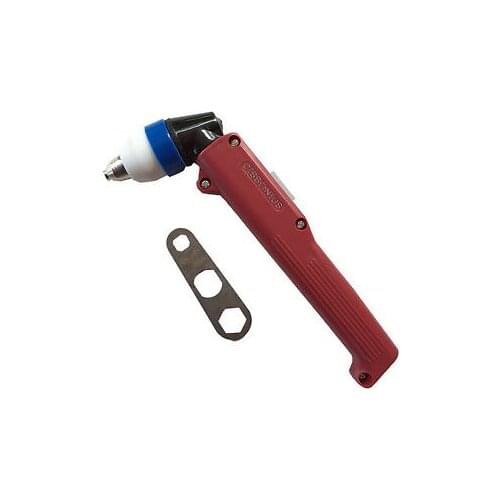 P80 Hand Use Torch Head, Electrode and Nozzle for 10sets, Extented Heavy Duty Air Cooled Plasma Cutting Torch 100A