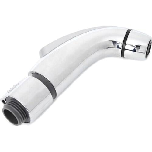 Chrome ABS Toilet Handheld Bidet Sprayer Shattaf Cloth Diaper Anal Enema Shower Head