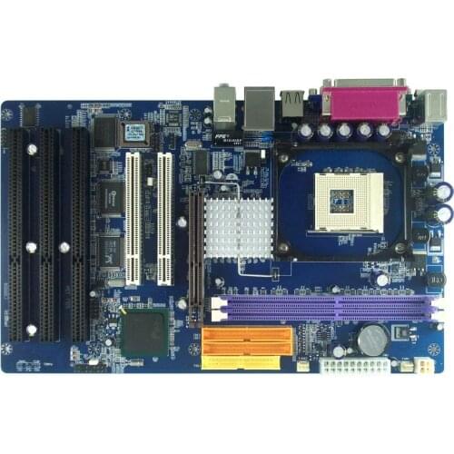 ISA slot Motherboard for INTEL 845GV with 3 ISA Slot and 2 RS232 port Pentium 3.06ghz 533 cpu