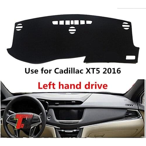 TAIJS Factory Classic Casual 3Colors Polyester Fibre Car Dashboard Cover For Cadillac XT5 2016 Left Hand Drive