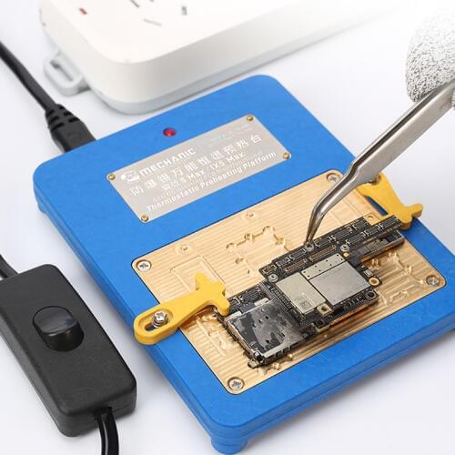 MECHANIC IX5 laminated constant temperature heating table For IPHONE X XS XS-MAX 11 PRO-MAX Motherboard layering Upper and lower