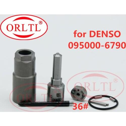 ORLTL Common Rail Repair Kits Nozzle DLLA155P1090 Valve Plate 36# Pin For Shanghai Diesel 095000-6790 095000-6791 D28-001-801+C