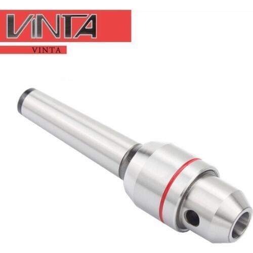 NKS MT2 Heavy Duty MT2 Precision Rotary Live Lathe Bearing Tailstock Center For Metal Wood CNC Turning Tools Woodworking thimble