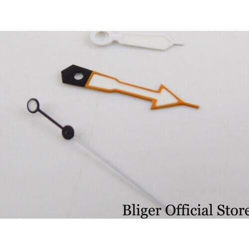 Fit NH35A NH36A 7S26 MIYOTA 8215 8205 MINGZHU 2813 Black / Orange / Red Watch Hand Needles