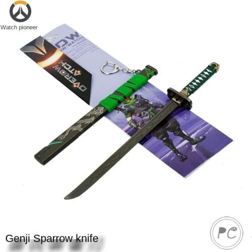 Over watch pioneer weapon model Genji sparrow knife McRae death gun Pendant