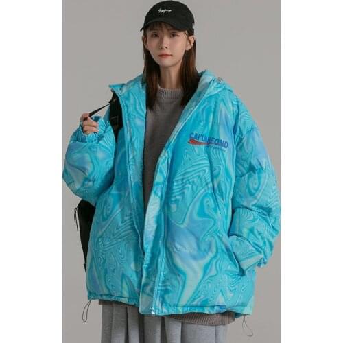 Hooded cotton padded jacket for womens new winter 2021 Women coat