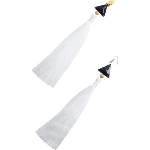 Hot Game Genshin Impact Cosplay Props Zhongli/zhong Li Earrings Ear Studs Ear clip for Halloween Fancy Stage Performance Props