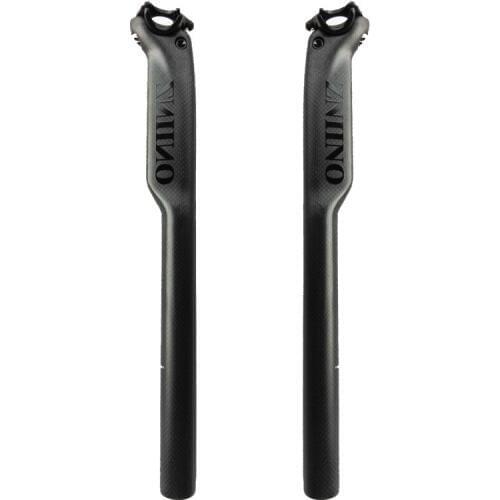 ZNIINO 20mm Carbon offset Seatpost 27.2/30.8/31.6*350/400mm black Carbon Bike Cycling Parts MTB/Road seat post 3K matte