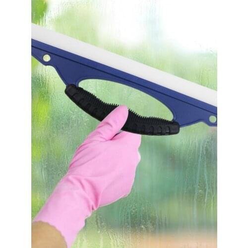 Glass Shower Squeegee Blade Cleaner Silicone Window Scrubber Car Mirror Wiper Scraper Glass Cleaning Household Washing Tool 2021
